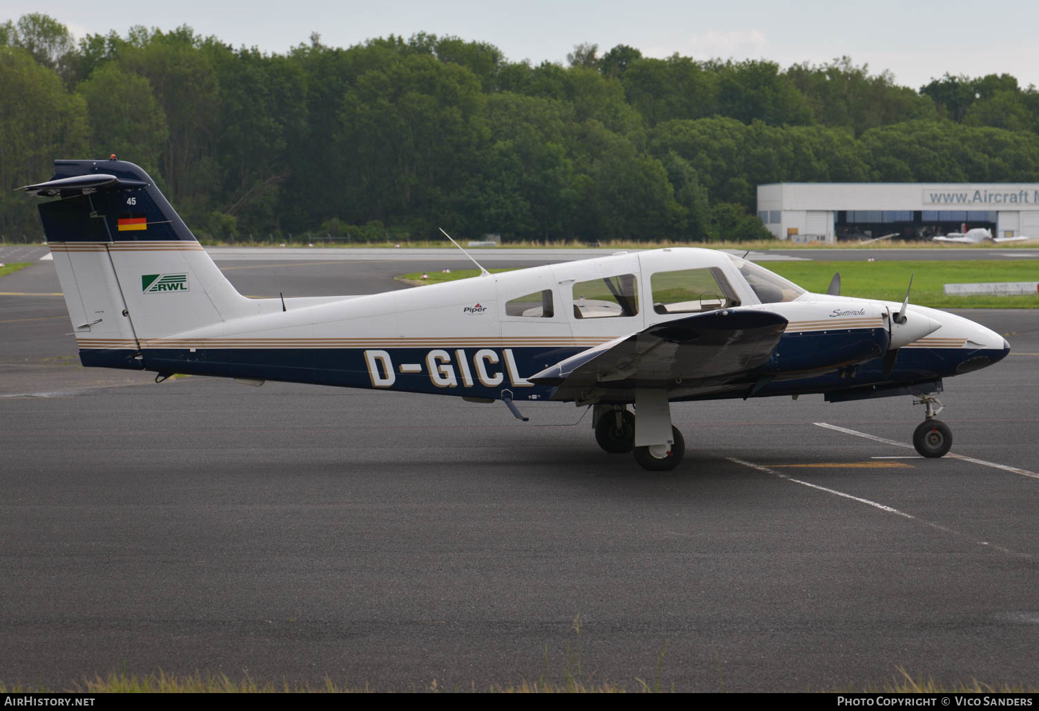 Aircraft Photo of D-GICL | Piper PA-44-180 Seminole | RWL German Flight Academy | AirHistory.net #637450