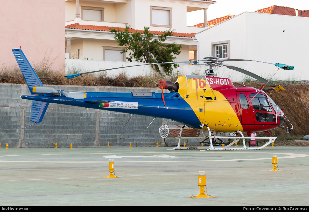 Aircraft Photo of CS-HGM | Aerospatiale AS-350B-3 Ecureuil | Autoridade Nacional de Emergência e Proteção Civil | AirHistory.net #637457