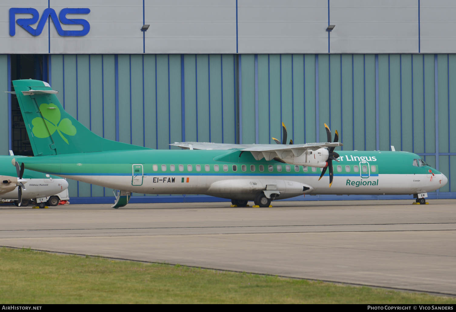 Aircraft Photo of EI-FAW | ATR ATR-72-600 (ATR-72-212A) | Aer Lingus Regional | AirHistory.net #637464