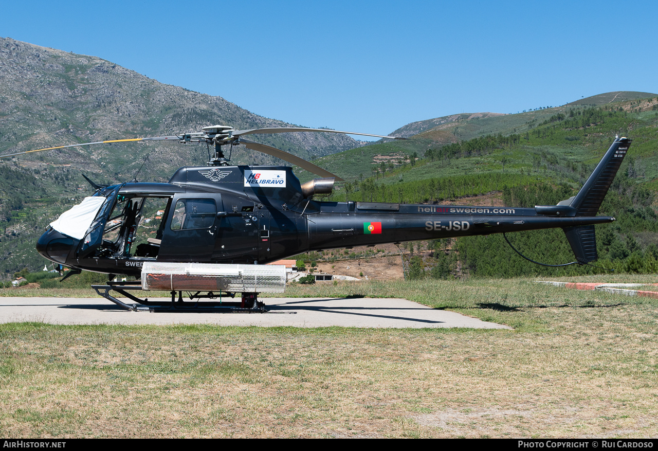 Aircraft Photo of SE-JSD | Aerospatiale AS-350B-3 Ecureuil | Autoridade Nacional de Emergência e Proteção Civil | AirHistory.net #637494