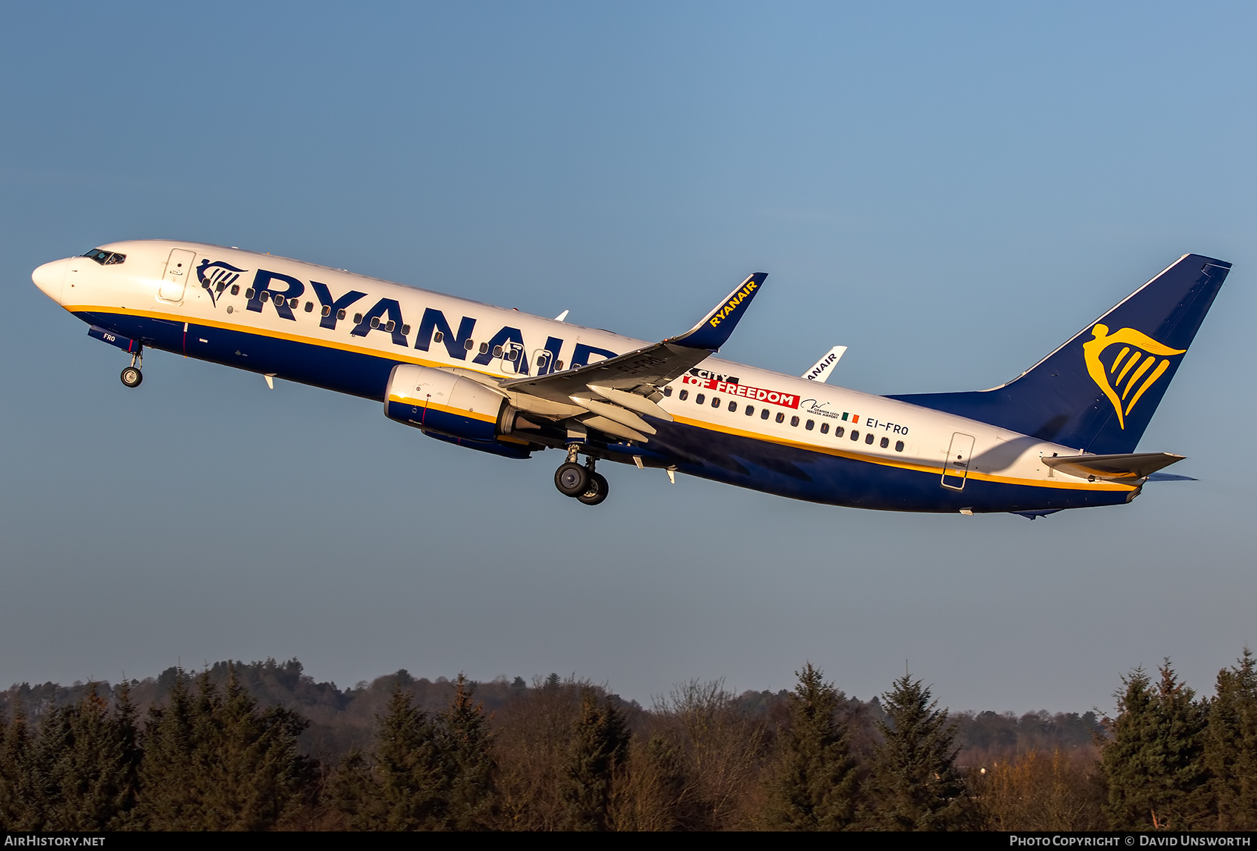 Aircraft Photo of EI-FRO | Boeing 737-8AS | Ryanair | AirHistory.net #637505