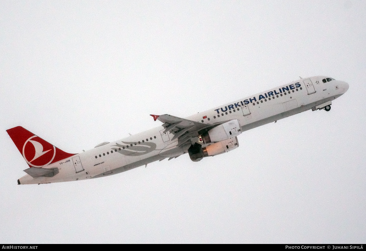 Aircraft Photo of TC-JSB | Airbus A321-231 | Turkish Airlines | AirHistory.net #637506