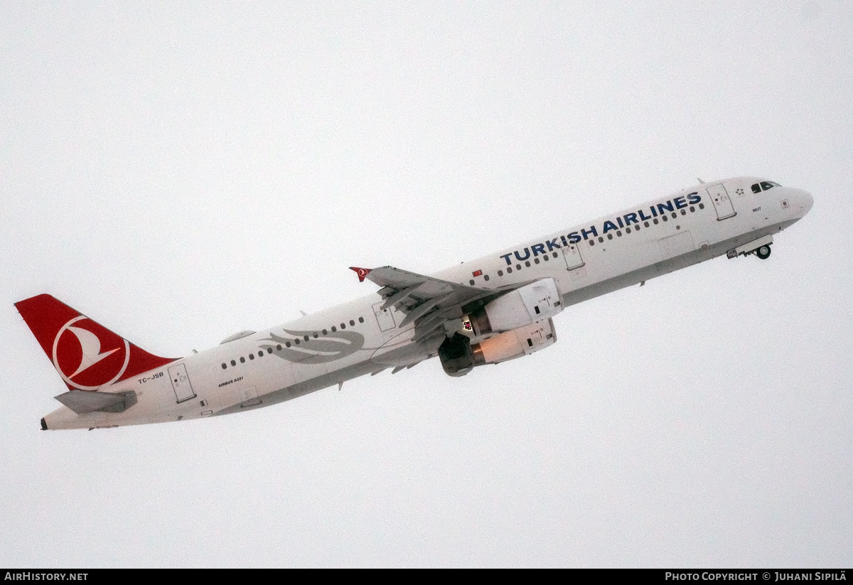 Aircraft Photo of TC-JSB | Airbus A321-231 | Turkish Airlines | AirHistory.net #637506