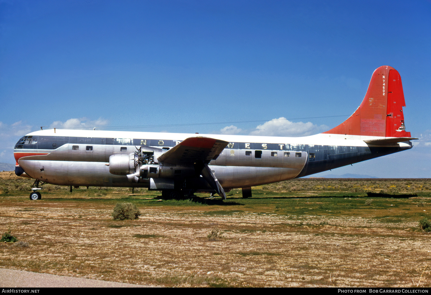 Aircraft Photo of N74602 | Boeing 377-10-30 Stratocruiser | Northwest Orient Airlines | AirHistory.net #637526