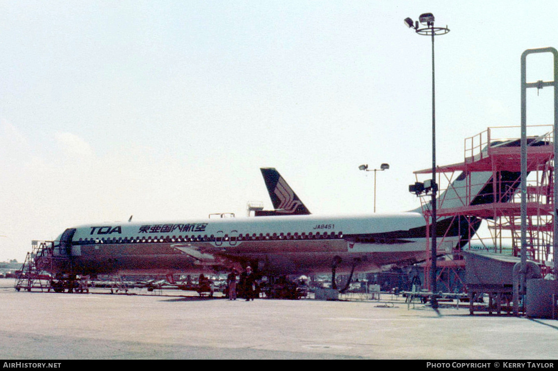 Aircraft Photo of JA8451 | McDonnell Douglas DC-9-41 | TDA - Toa Domestic Airlines | AirHistory.net #637535