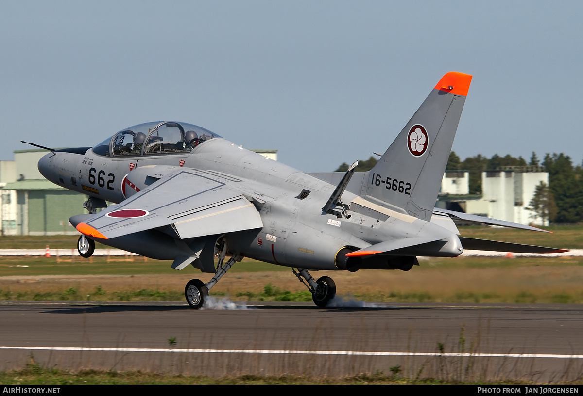 Aircraft Photo of 16-5662 | Kawasaki T-4 | Japan - Air Force | AirHistory.net #637537