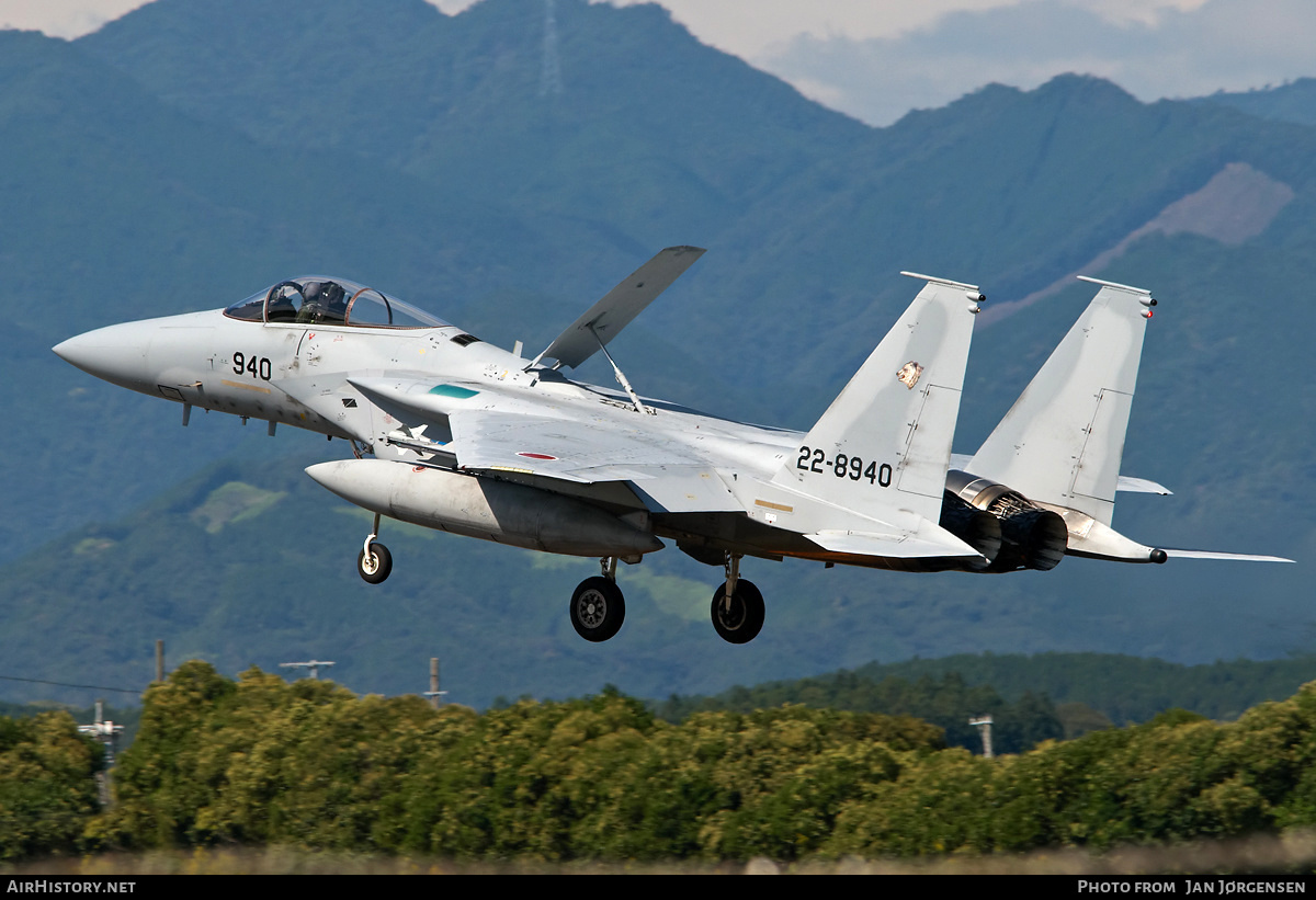 Aircraft Photo of 22-8940 | McDonnell Douglas F-15J Eagle | Japan - Air Force | AirHistory.net #637544