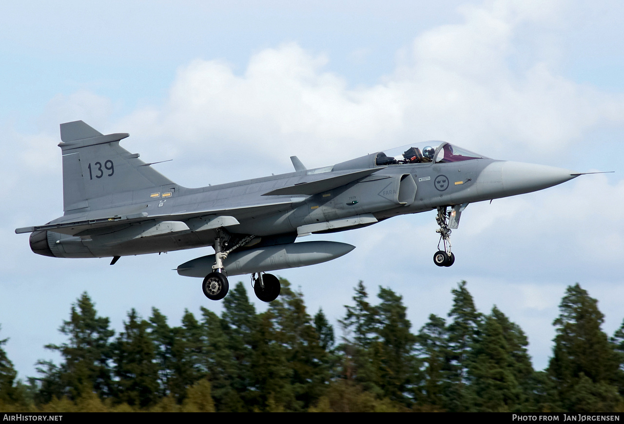 Aircraft Photo of 39139 | Saab JAS 39A Gripen | Sweden - Air Force | AirHistory.net #637545