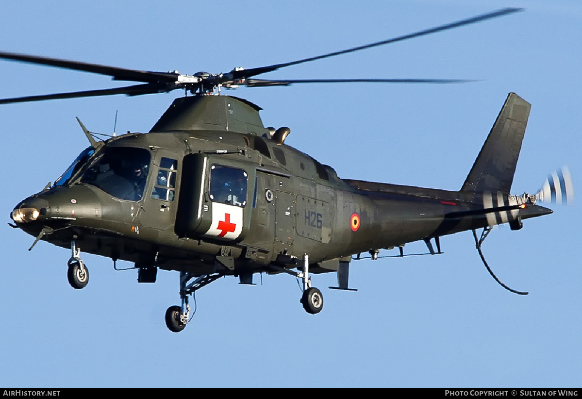 Aircraft Photo of H26 | Agusta A-109BA | Belgium - Air Force | AirHistory.net #637560