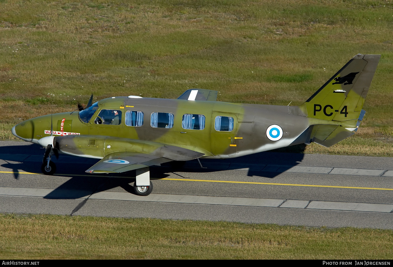 Aircraft Photo of PC-4 | Piper PA-31-350 Chieftain | Finland - Air Force | AirHistory.net #637567