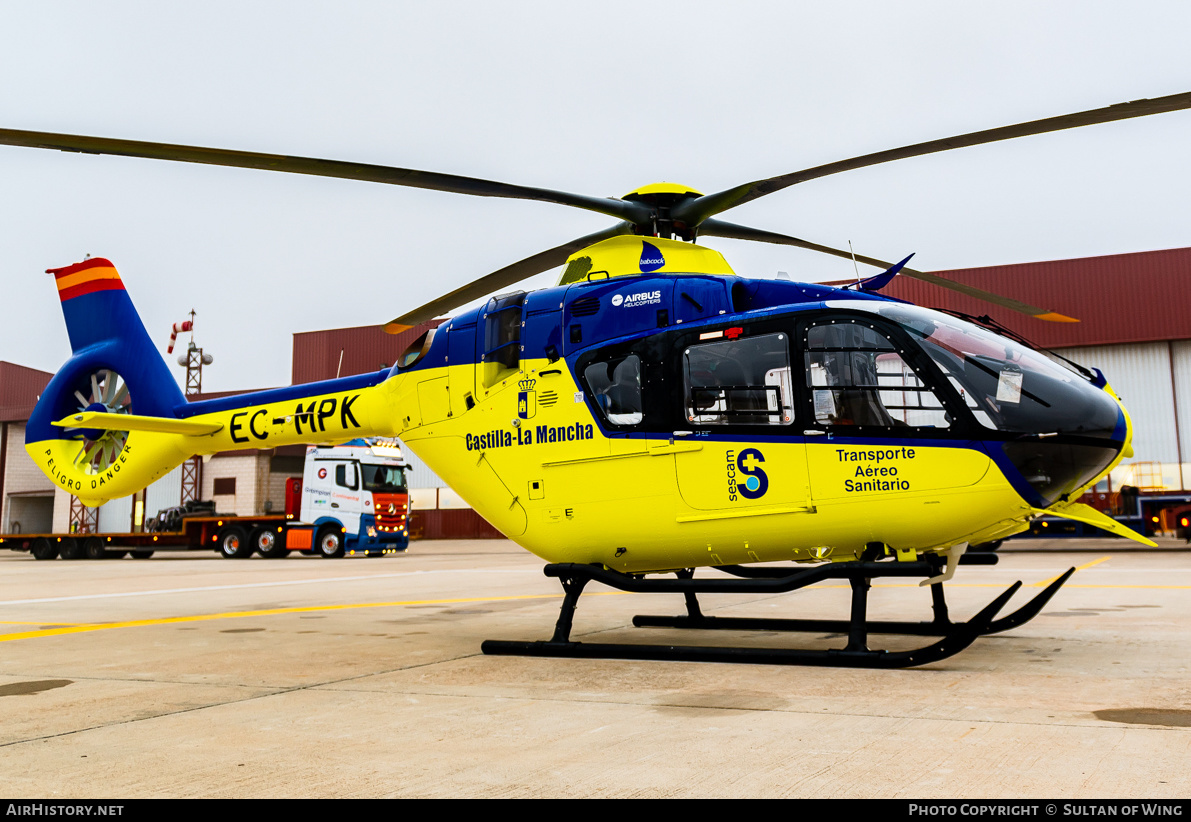 Aircraft Photo of EC-MPK | Airbus Helicopters EC-135P-3 | SESCAM - Servicio de Salud de Castilla-La Mancha | AirHistory.net #637580