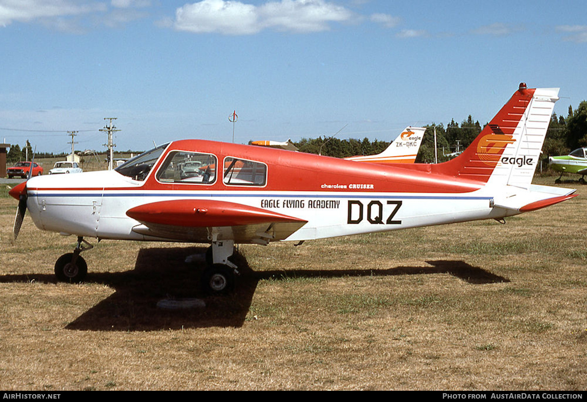Aircraft Photo of ZK-DQZ / DQZ | Piper PA-28-140 Cherokee Cruiser | Eagle Flying Academy | AirHistory.net #637586