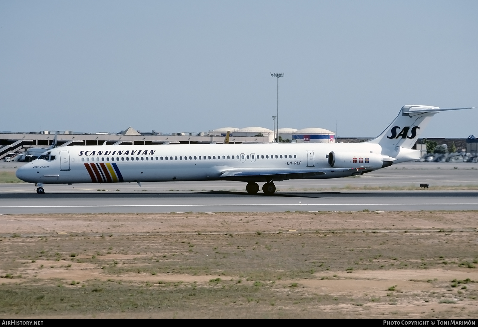 Aircraft Photo of LN-RLF | McDonnell Douglas MD-82 (DC-9-82) | Scandinavian Airlines - SAS | AirHistory.net #637591