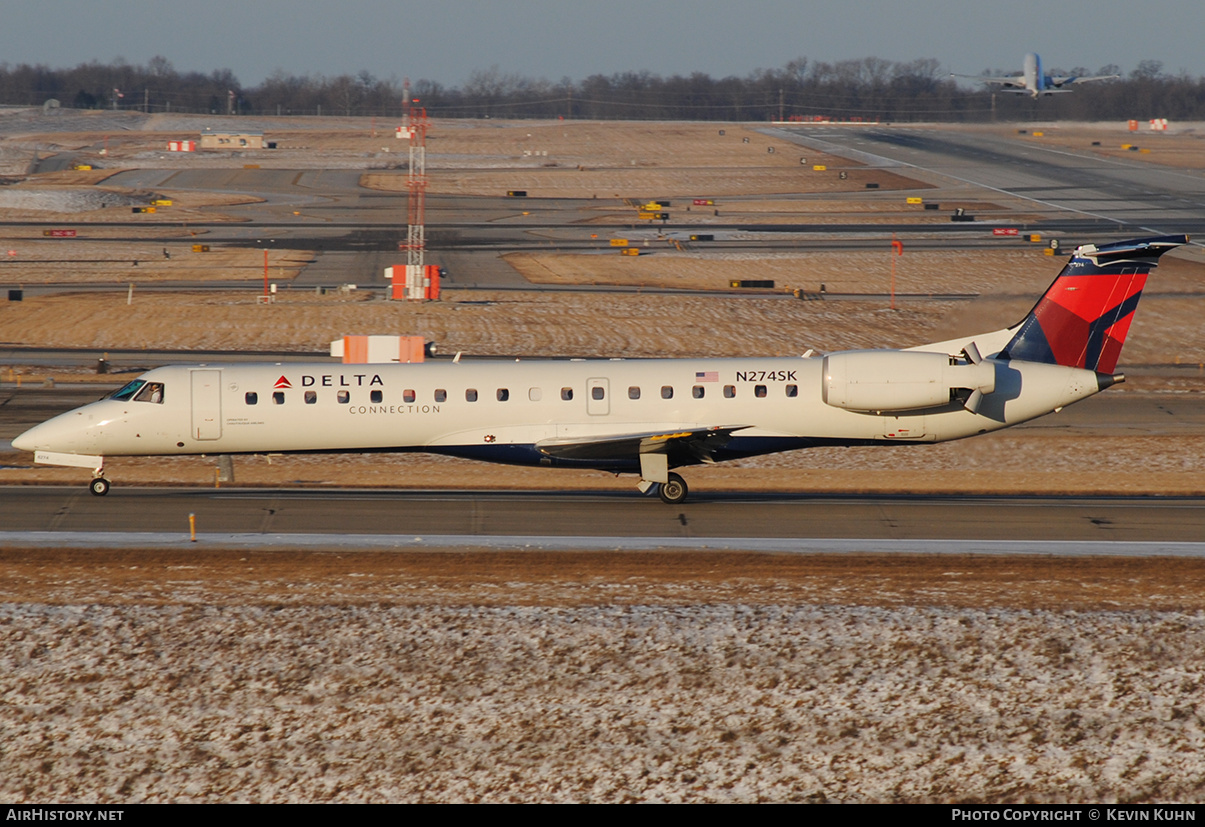 Aircraft Photo of N274SK | Embraer ERJ-145LR (EMB-145LR) | Delta Connection | AirHistory.net #637596