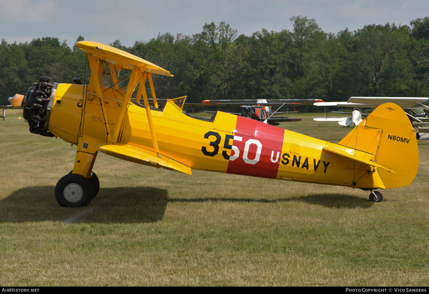 Aircraft Photo of N60MV | Boeing N2S-5 Kaydet (E75) | USA - Navy | AirHistory.net #637603