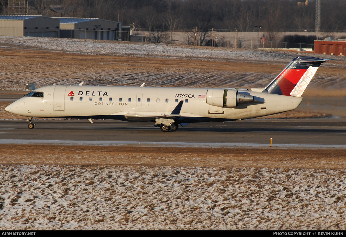 Aircraft Photo of N797CA | Bombardier CRJ-100ER (CL-600-2B19) | Delta Connection | AirHistory.net #637611