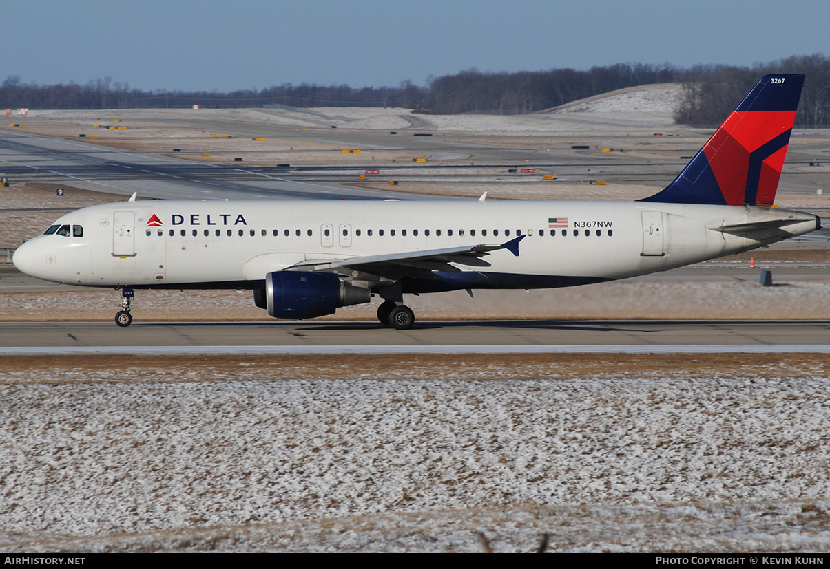 Aircraft Photo of N367NW | Airbus A320-212 | Delta Air Lines | AirHistory.net #637612