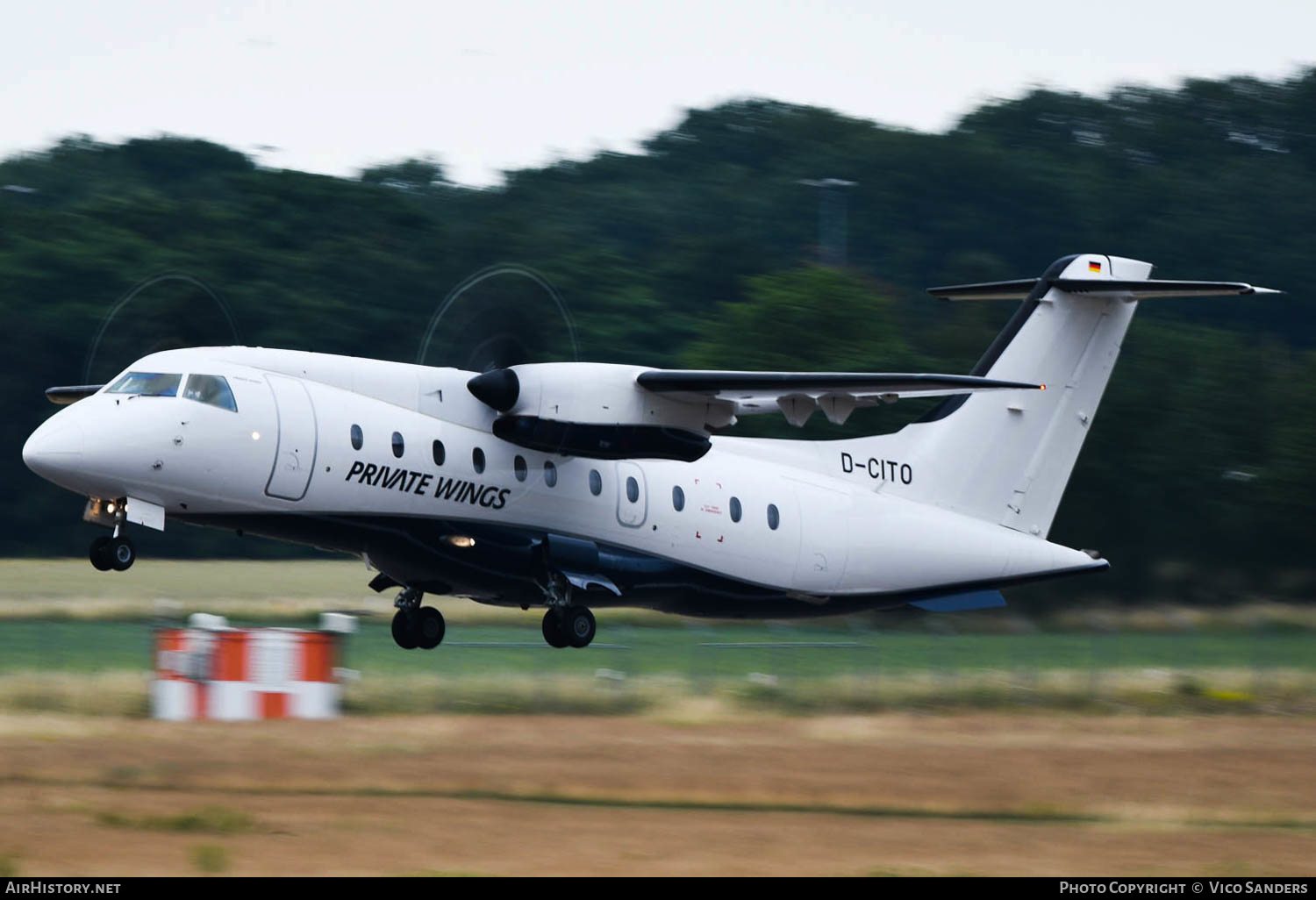 Aircraft Photo of D-CITO | Dornier 328-110 | Private Wings | AirHistory.net #637647