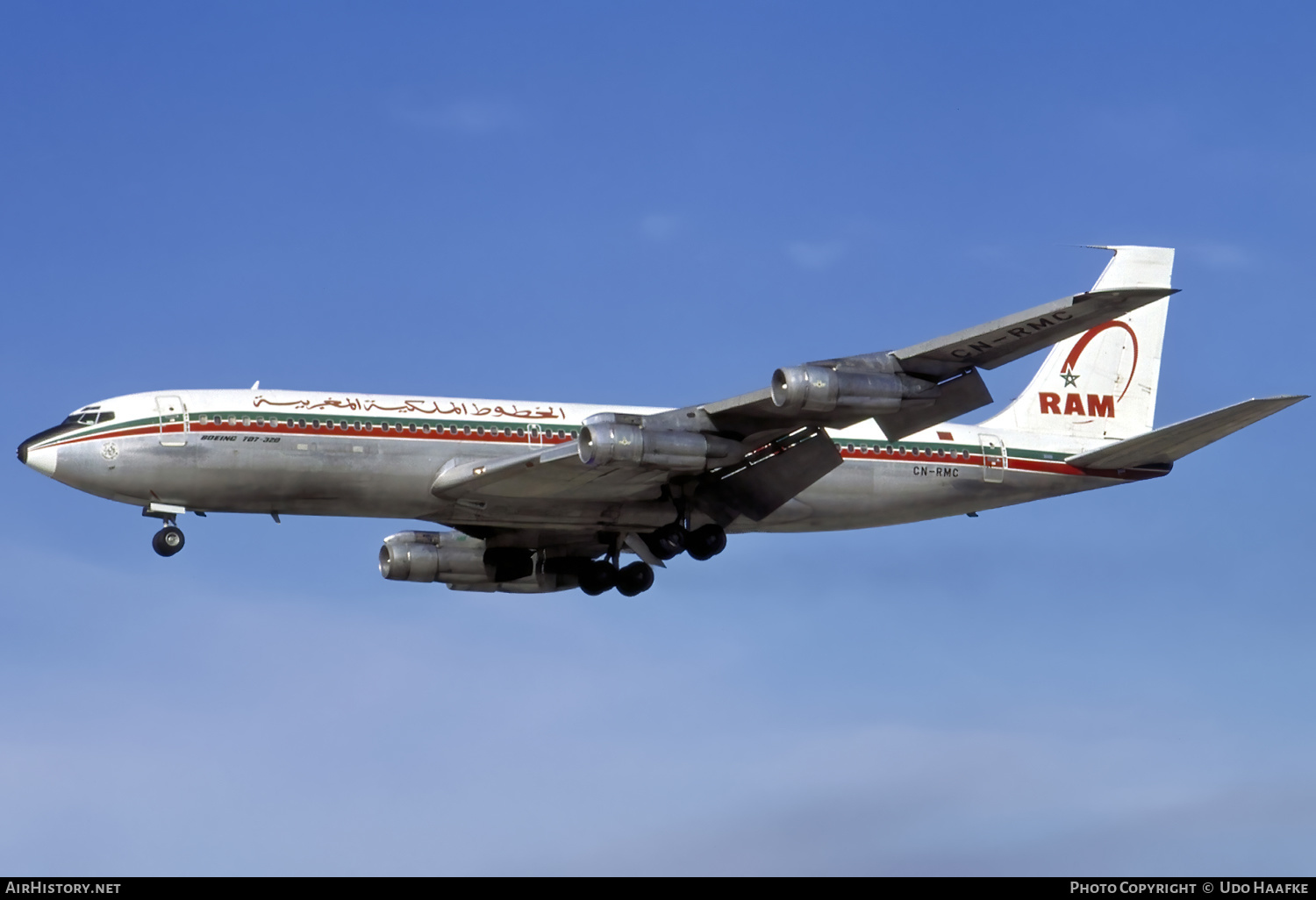 Aircraft Photo of CN-RMC | Boeing 707-351C | Royal Air Maroc - RAM | AirHistory.net #637667