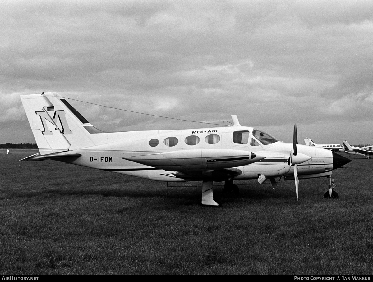 Aircraft Photo of D-IFDM | Cessna 421 | Mee-Air | AirHistory.net #637676