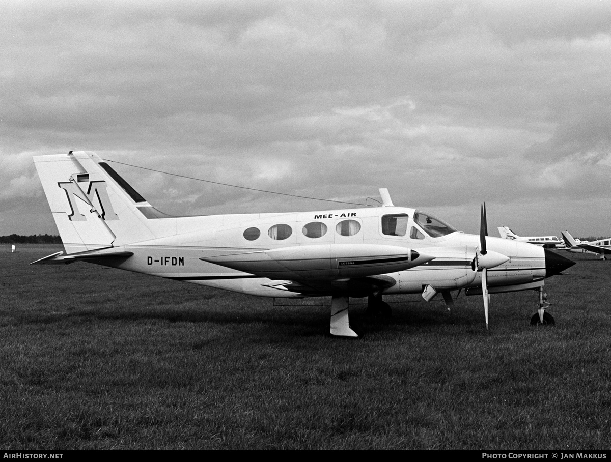Aircraft Photo of D-IFDM | Cessna 421 | Mee-Air | AirHistory.net #637676