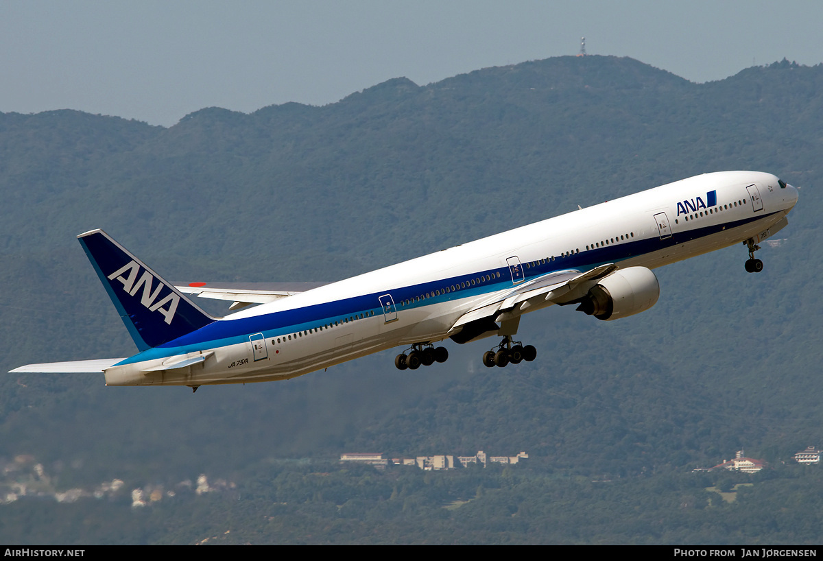 Aircraft Photo of JA751A | Boeing 777-381 | All Nippon Airways - ANA | AirHistory.net #637698