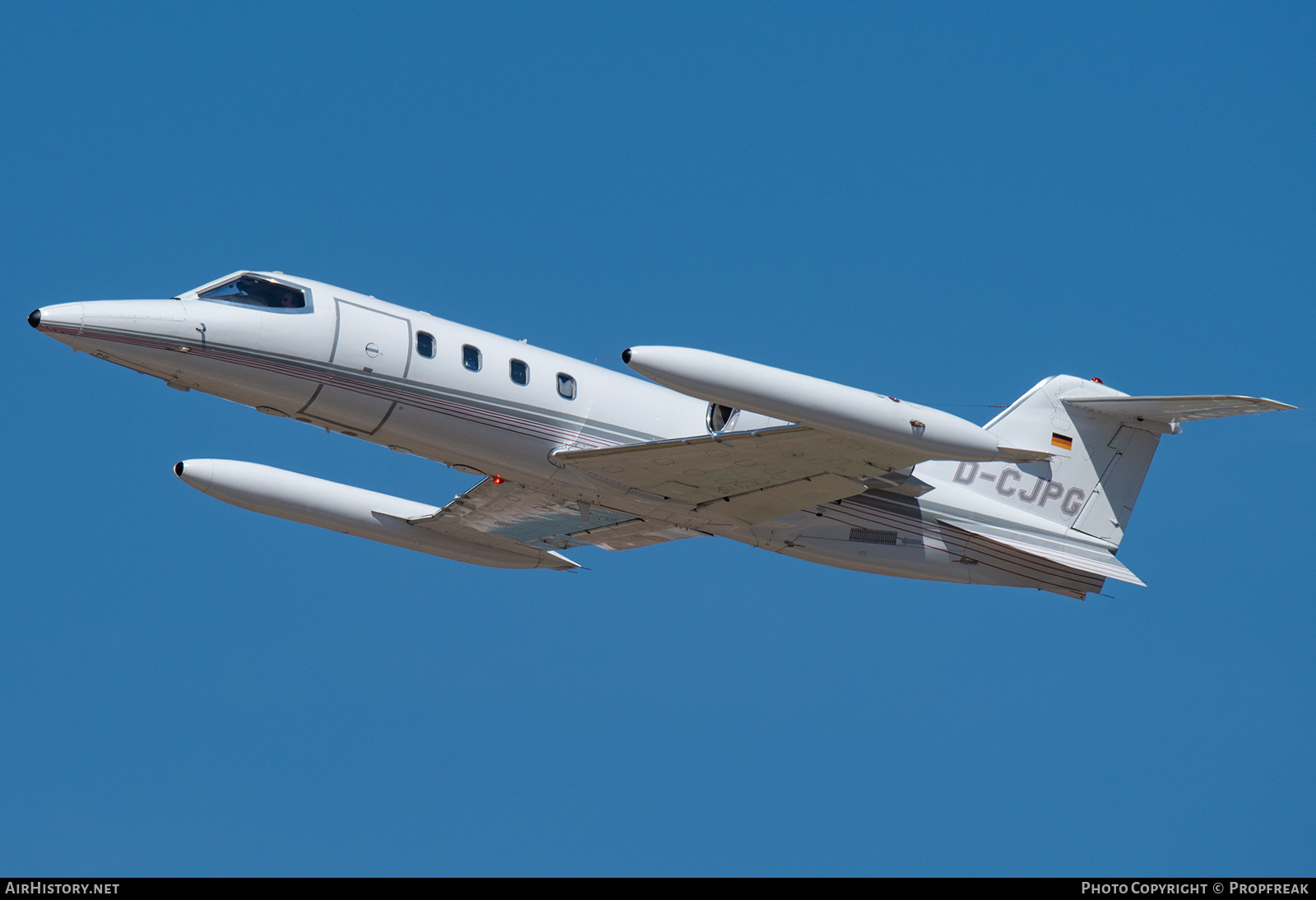 Aircraft Photo of D-CJPG | Gates Learjet 35A | AirHistory.net #637706