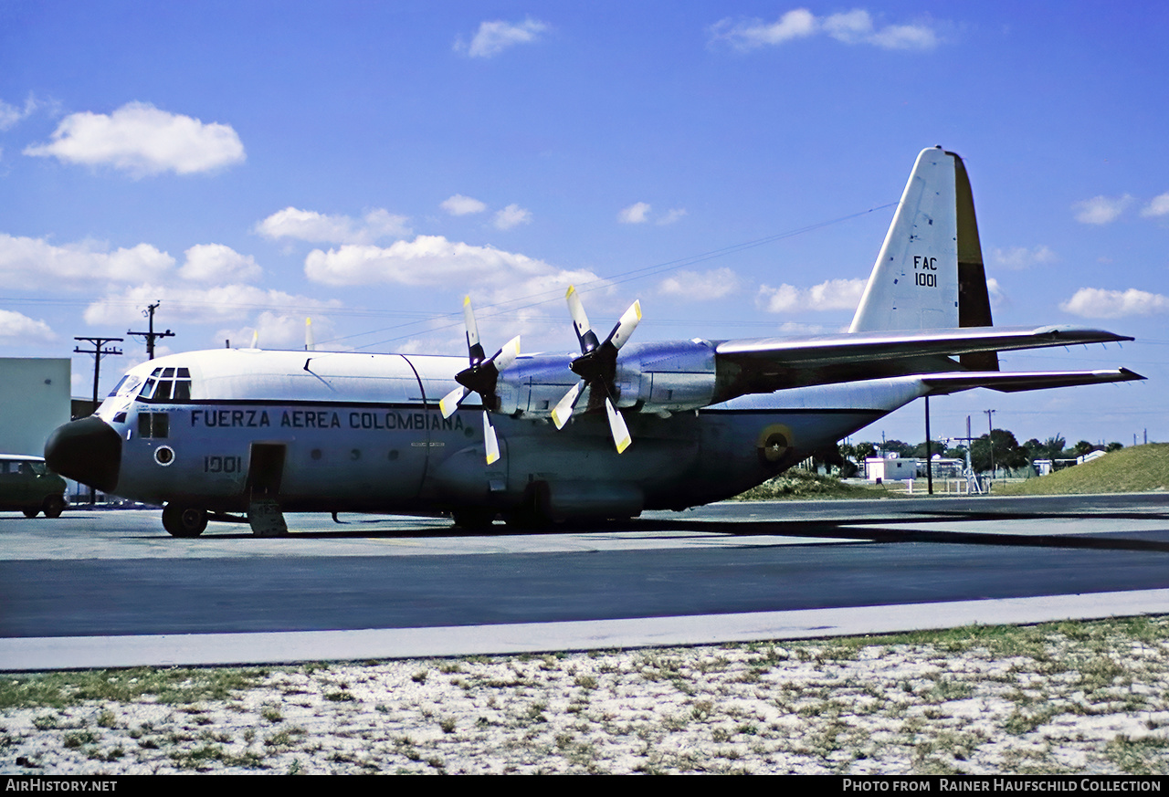 Aircraft Photo of FAC1001 | Lockheed C-130B Hercules (L-282) | Colombia - Air Force | AirHistory.net #637716