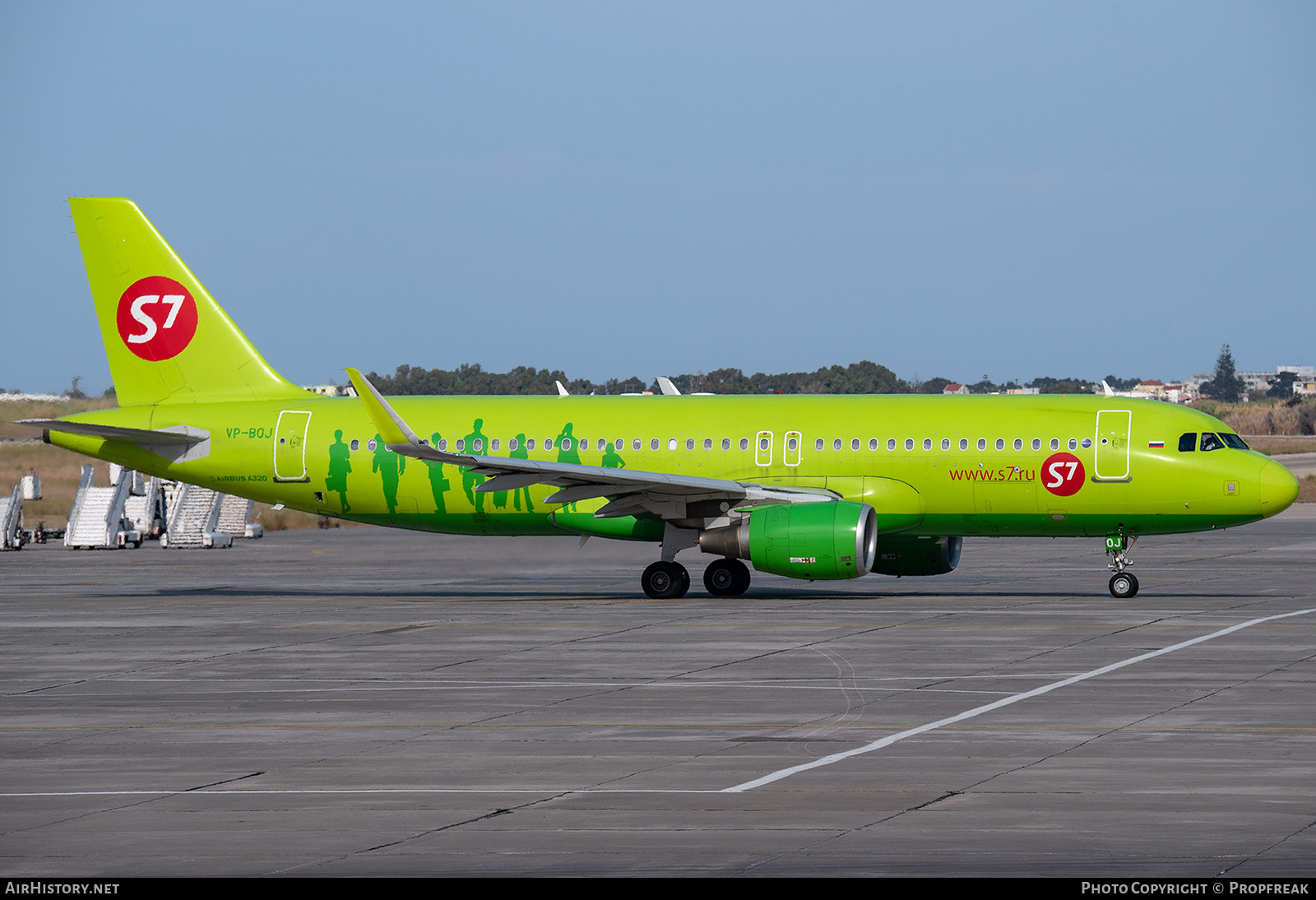 Aircraft Photo of VP-BOJ | Airbus A320-214 | S7 Airlines | AirHistory.net #637717