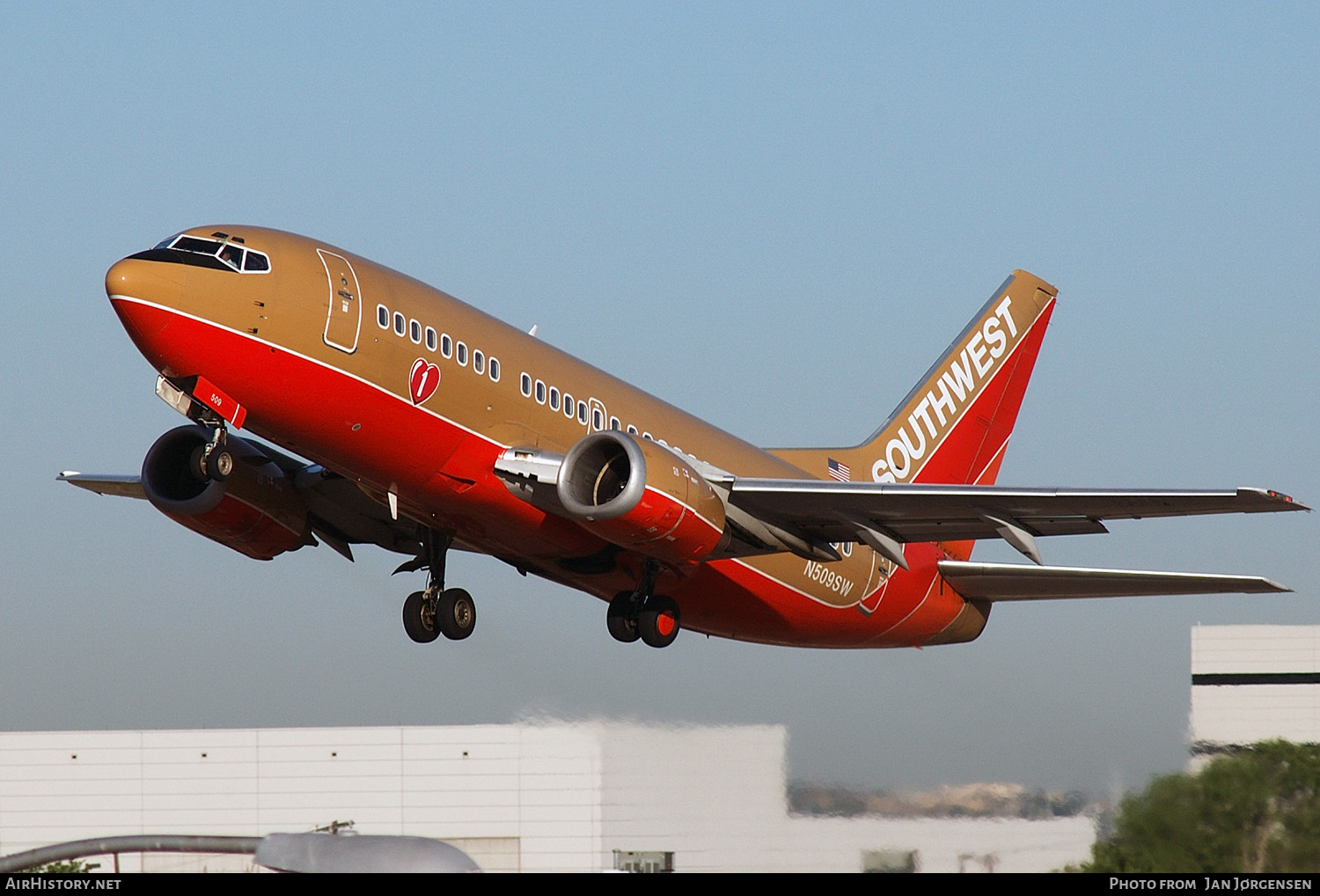 Aircraft Photo of N509SW | Boeing 737-5H4 | Southwest Airlines | AirHistory.net #637726