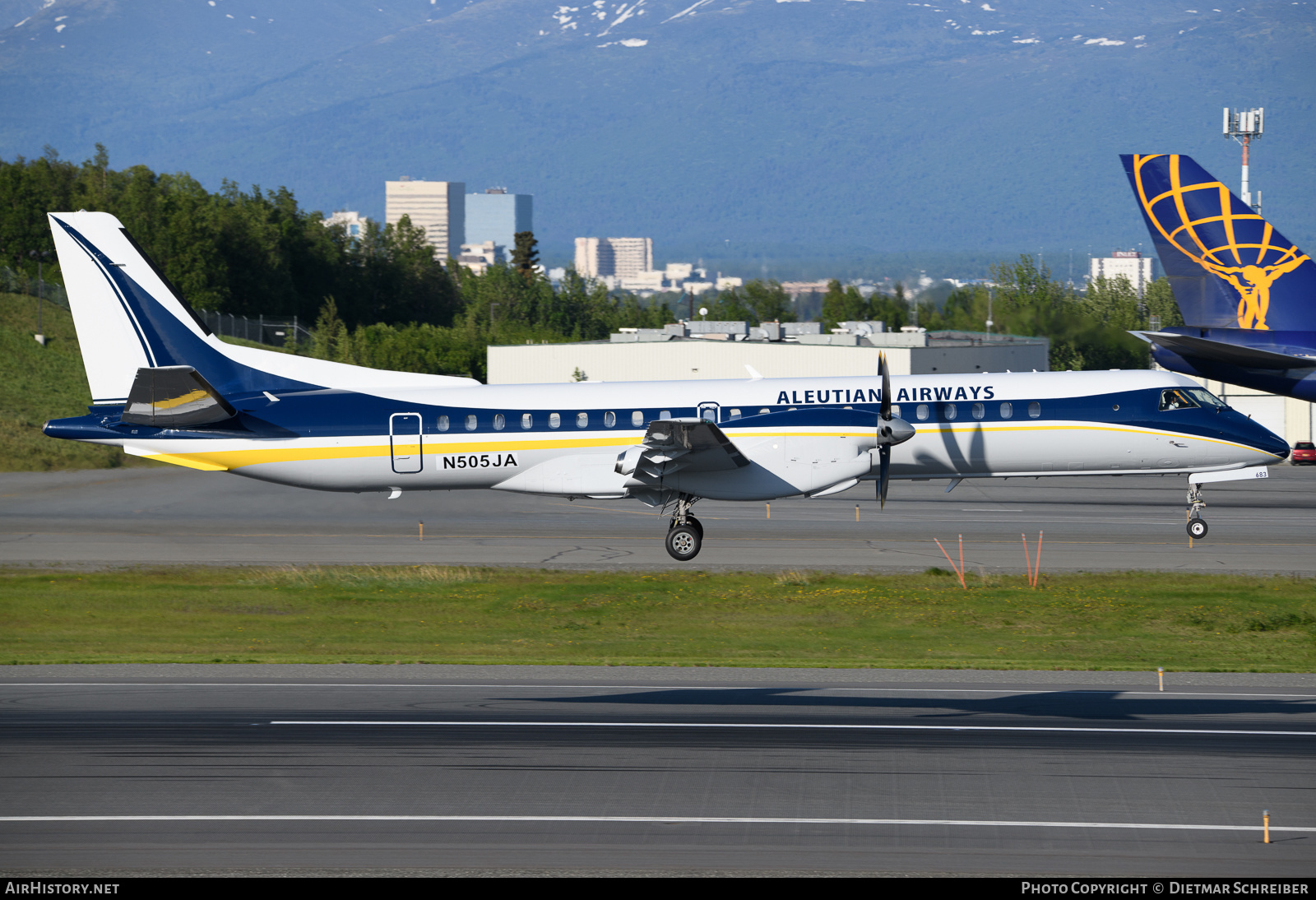 Aircraft Photo of N505JA | Saab 2000 | Aleutian Airways | AirHistory.net #637730