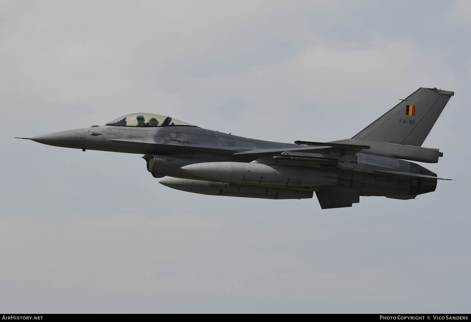 Aircraft Photo of FA-81 | General Dynamics F-16AM Fighting Falcon | Belgium - Air Force | AirHistory.net #637733