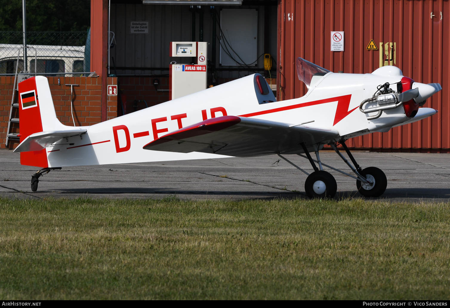 Aircraft Photo of D-ETJD | Druine D-31 Turbulent | AirHistory.net #637760