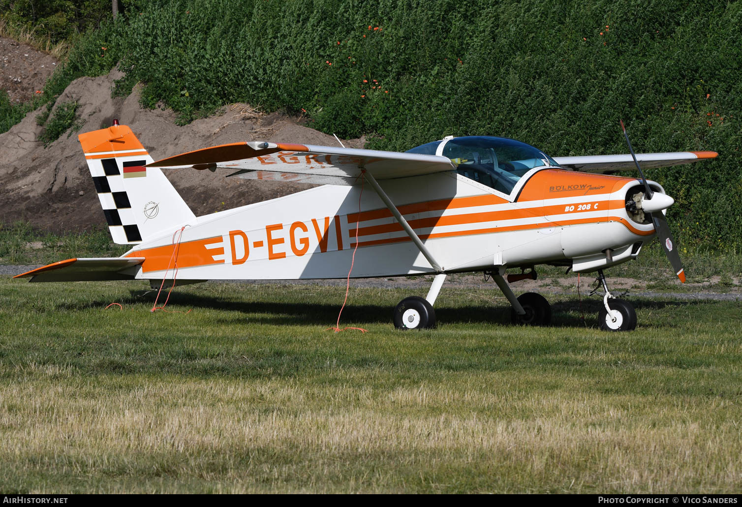 Aircraft Photo of D-EGVI | Bolkow BO-208C Junior | AirHistory.net #637765