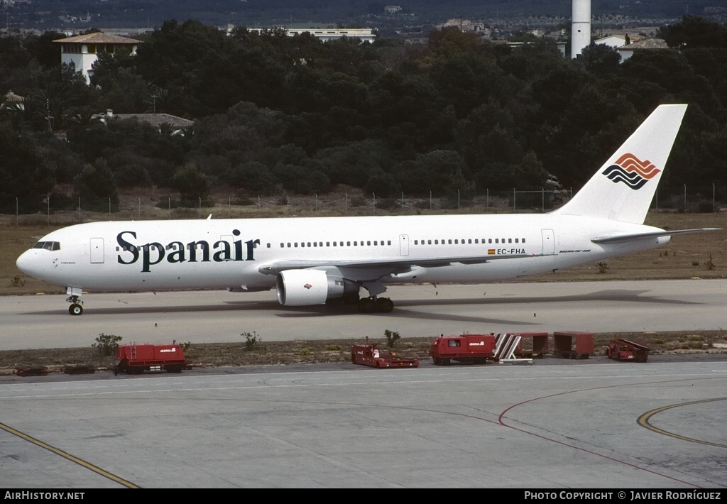 Aircraft Photo of EC-FHA | Boeing 767-3Y0/ER | Spanair | AirHistory.net #637776