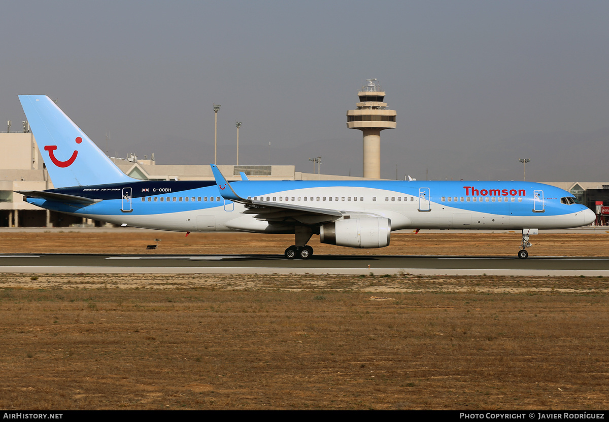 Aircraft Photo of G-OOBH | Boeing 757-236 | Thomson Airways | AirHistory.net #637803