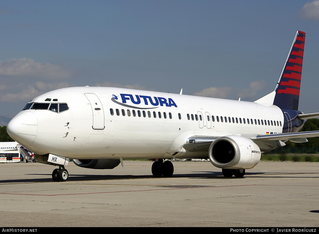 Aircraft Photo of EC-JHX | Boeing 737-4S3 | Futura International Airways | AirHistory.net #637804