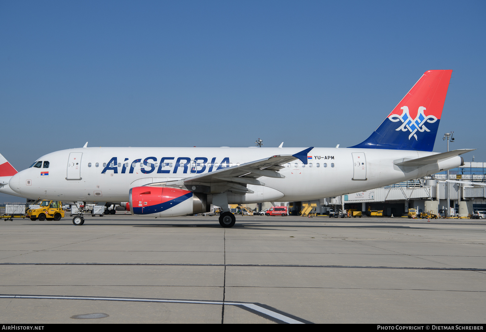 Aircraft Photo of YU-APM | Airbus A319-132 | Air Serbia | AirHistory.net #637812