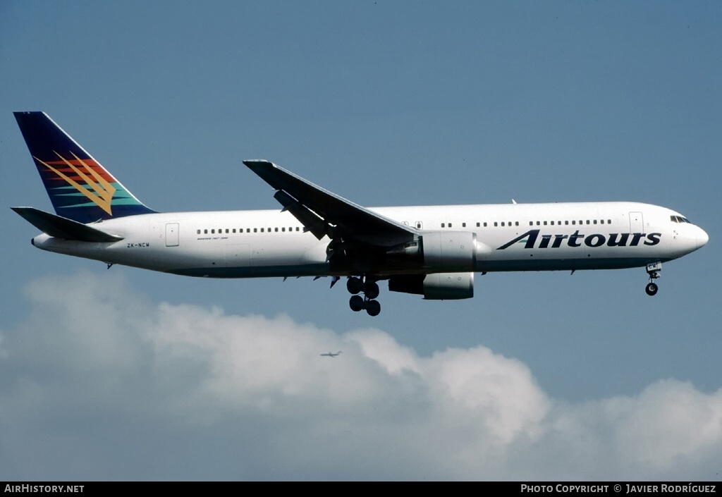 Aircraft Photo of ZK-NCM | Boeing 767-35H/ER | Airtours International | AirHistory.net #637818