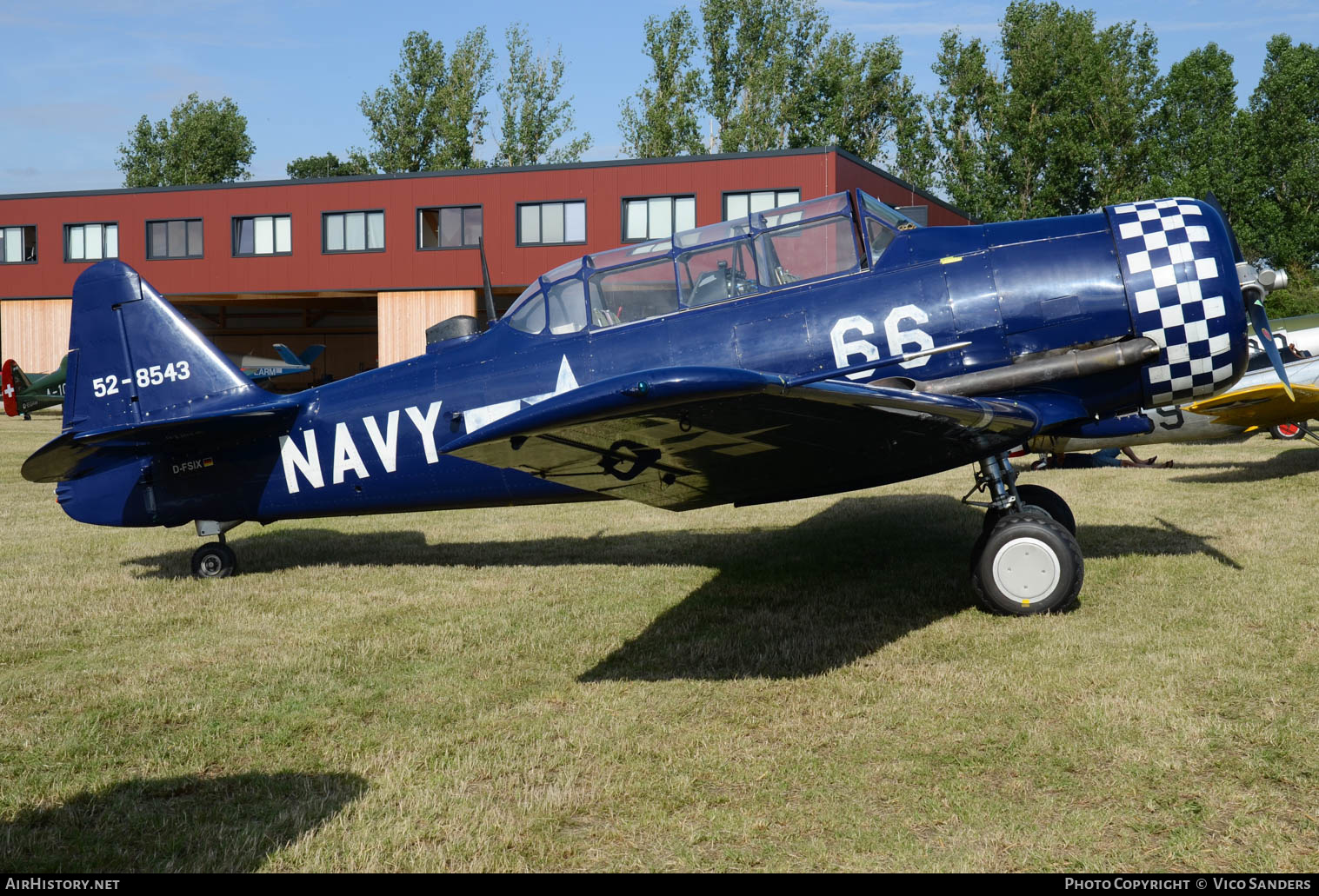 Aircraft Photo of D-FSIX / 52-8543 | North American T-6J Harvard Mk IV | USA - Navy | AirHistory.net #637837