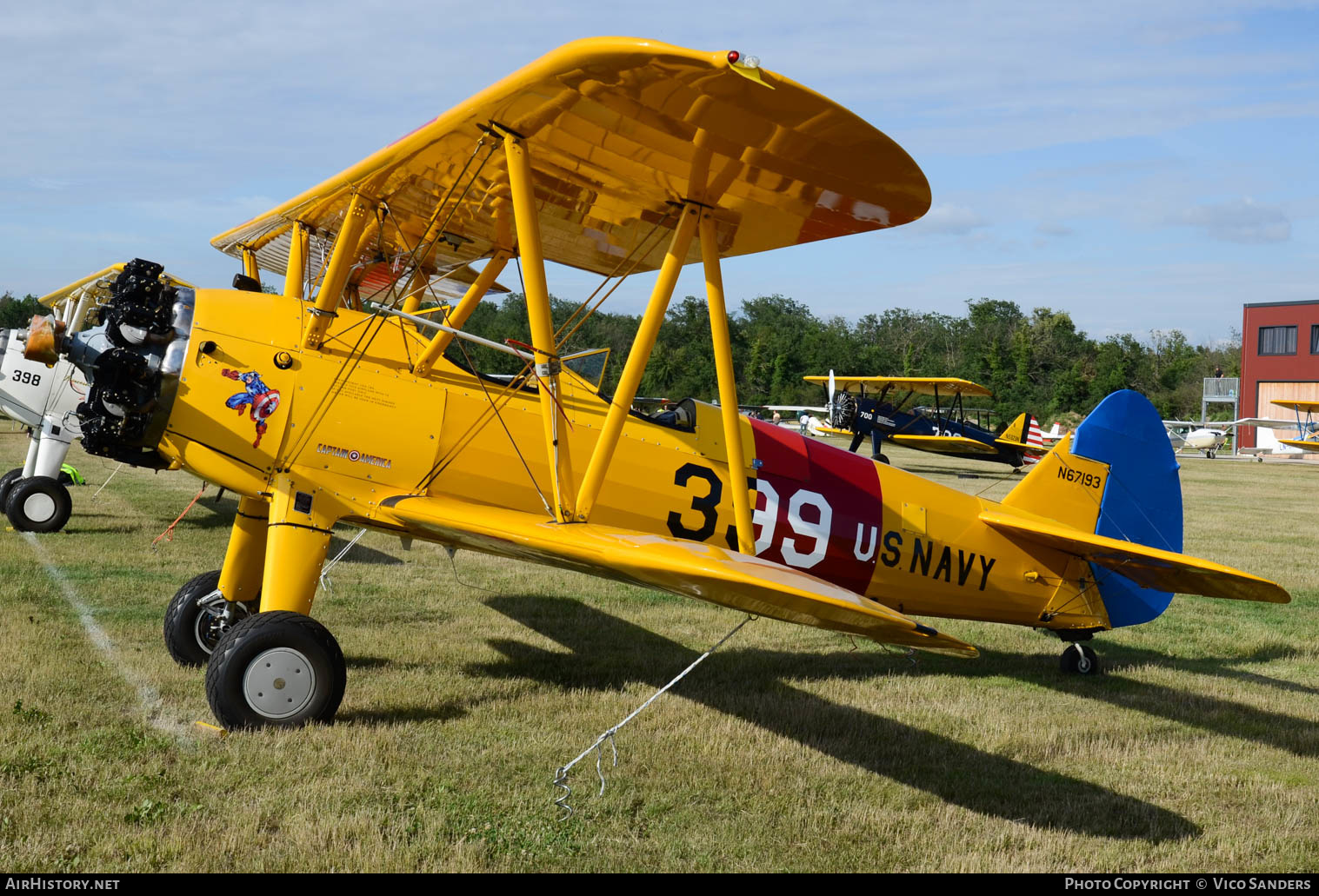 Aircraft Photo of N67193 | Boeing N2S-5 Kaydet (E75) | USA - Navy | AirHistory.net #637845