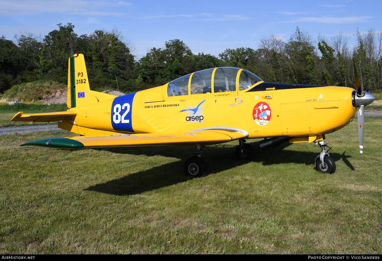 Aircraft Photo of F-AZPU / 3182 | Pilatus P-3-05 | Brazil - Air Force | AirHistory.net #637846