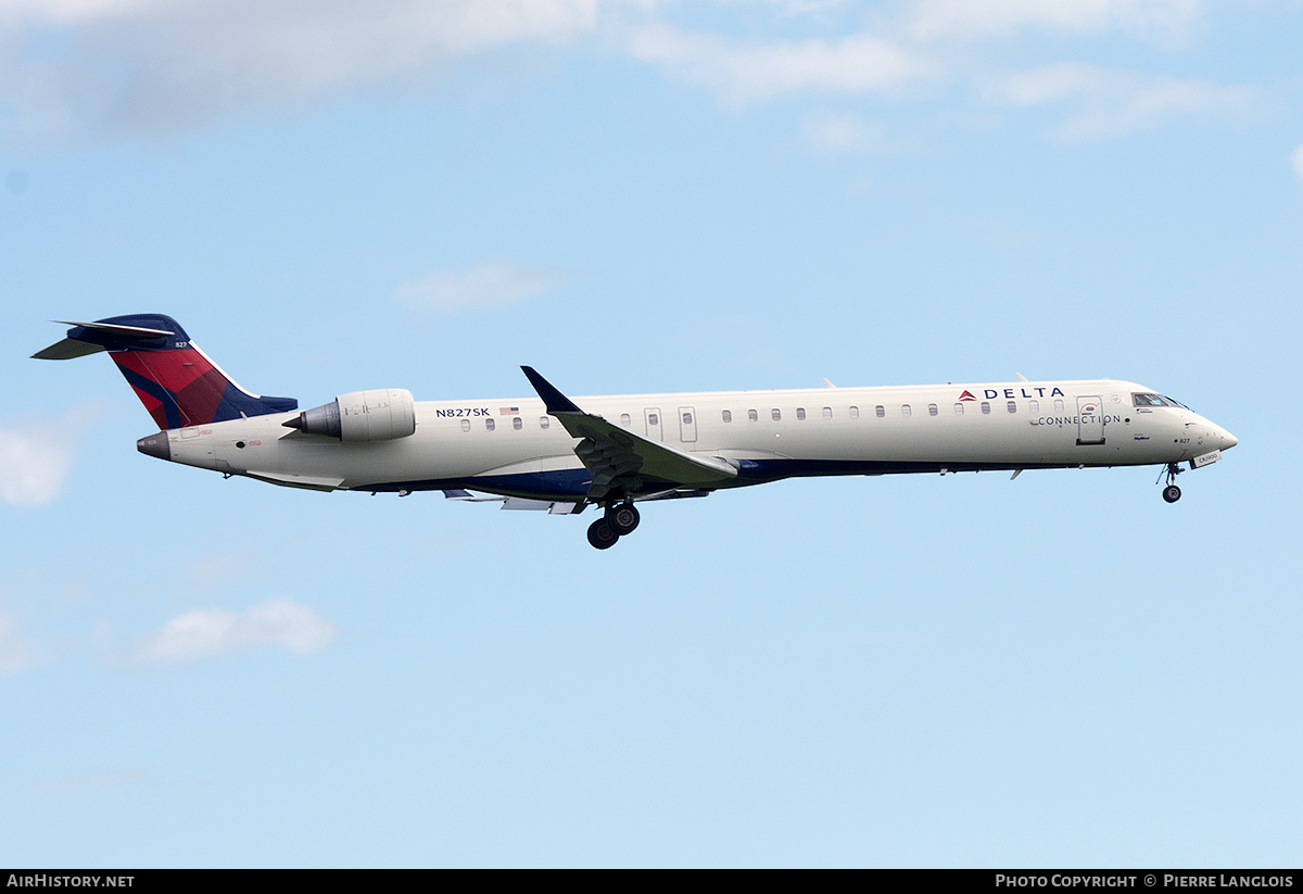 Aircraft Photo of N827SK | Bombardier CRJ-900 (CL-600-2D24) | Delta Connection | AirHistory.net #637850