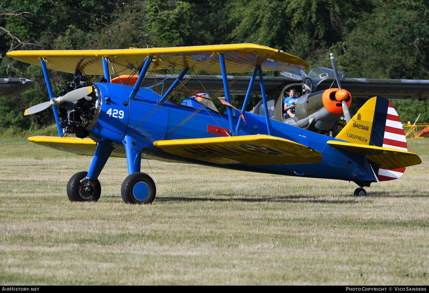 Aircraft Photo of N429AB | Boeing PT-17 Kaydet (A75N1) | USA - Air Force | AirHistory.net #637851