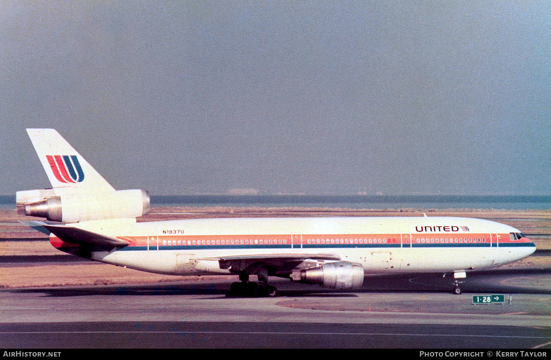 Aircraft Photo of N1837U | McDonnell Douglas DC-10-10 | United Airlines | AirHistory.net #637859