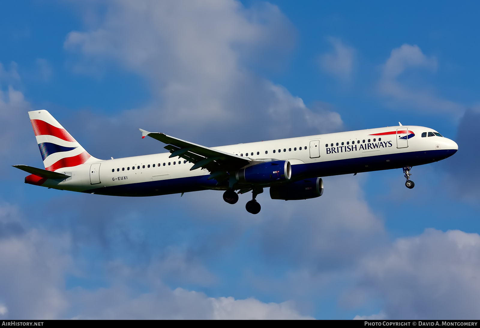 Aircraft Photo of G-EUXI | Airbus A321-231 | British Airways | AirHistory.net #637867