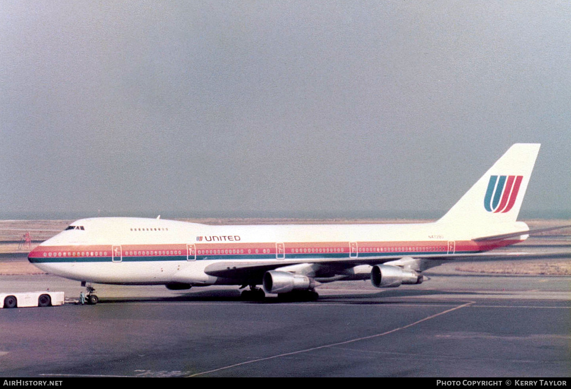 Aircraft Photo of N4728U | Boeing 747-122 | United Airlines | AirHistory.net #637870