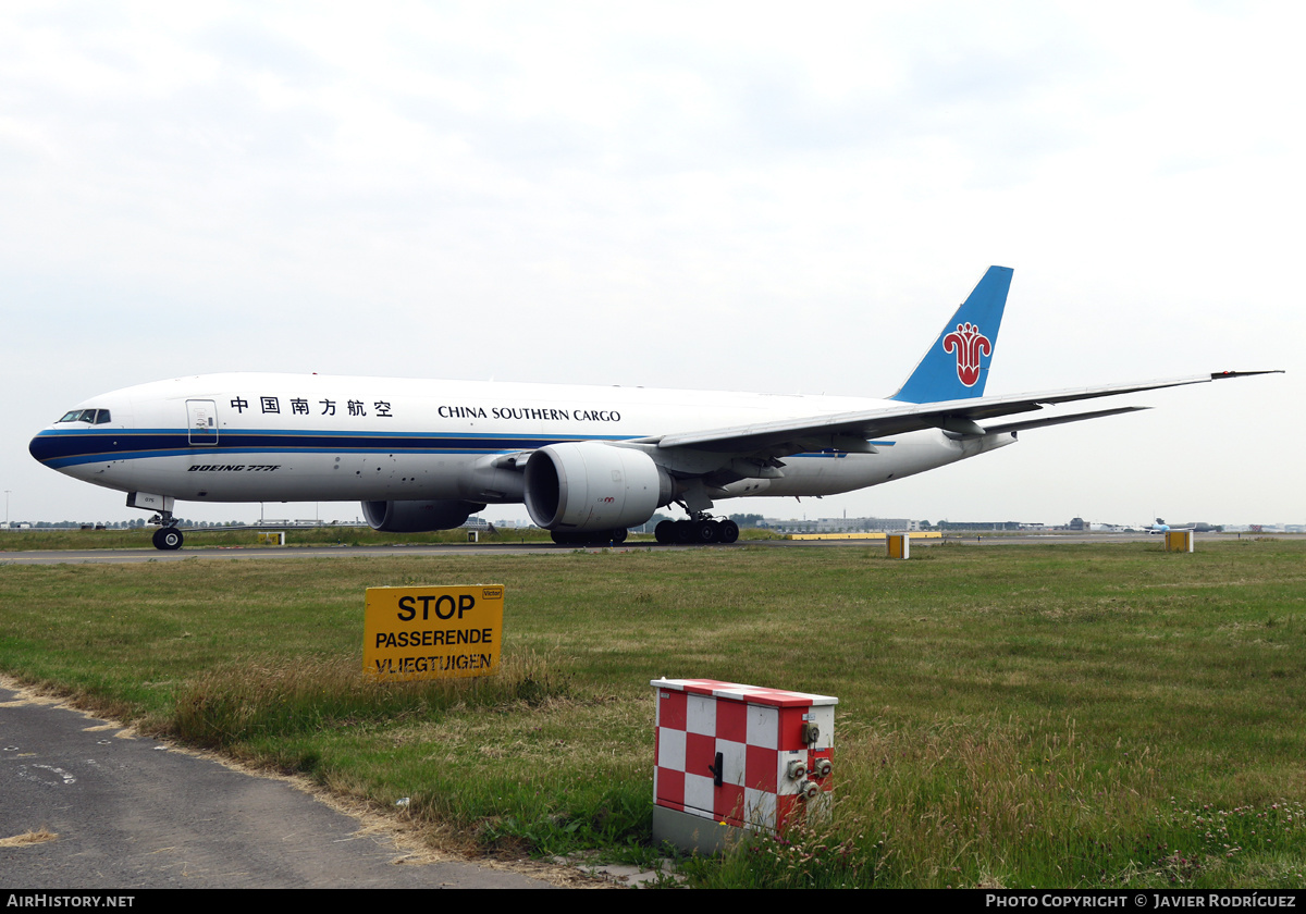 Aircraft Photo of B-2075 | Boeing 777-F1B | China Southern Airlines Cargo | AirHistory.net #637875
