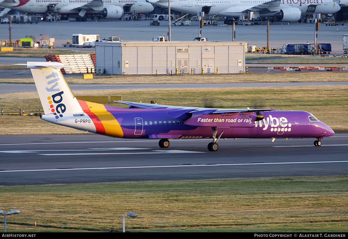 Aircraft Photo of G-PRPO | Bombardier DHC-8-402 Dash 8 | Flybe | AirHistory.net #637879