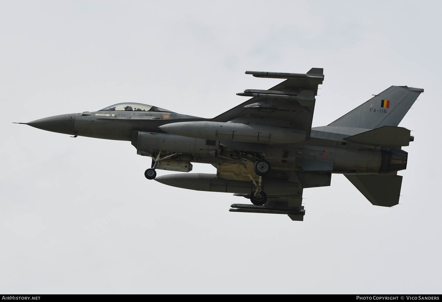 Aircraft Photo of FA-116 | General Dynamics F-16AM Fighting Falcon | Belgium - Air Force | AirHistory.net #637882